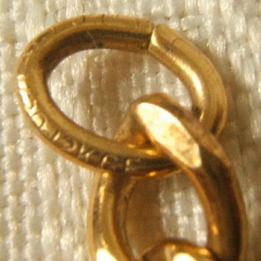 VINTAGE HALL MARKED 1/20 12K GOLD FILLED BRACELET